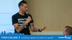 Todd Collins | Building Rapport & Path to Upsell